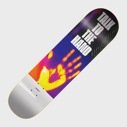 TABLA SKATE CLEAVER "TALK TO THE HAND"
