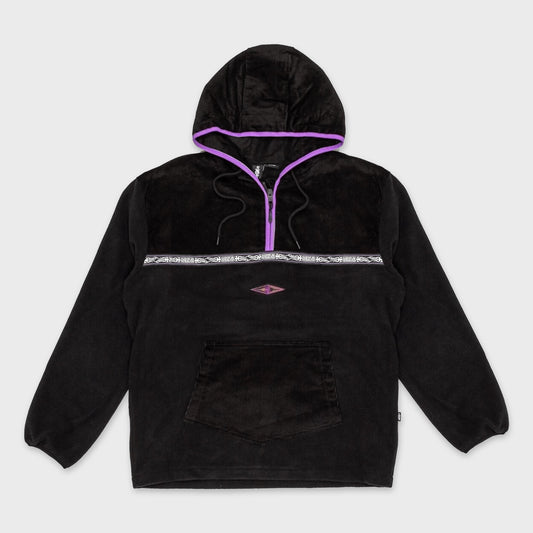 BUZO QUIKSILVER FLAMING SOT BLACK