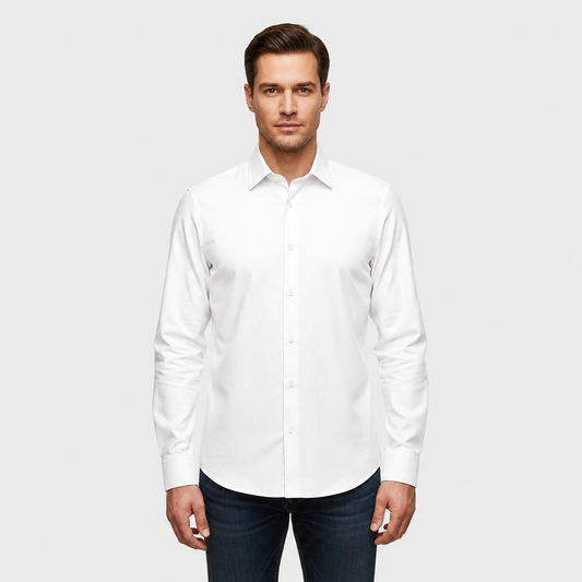CAMISA FOLD AFTER OFFICE WHITE