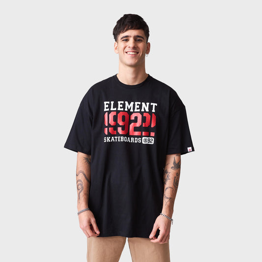 Remera Element Era 92 over tee Hombre negro