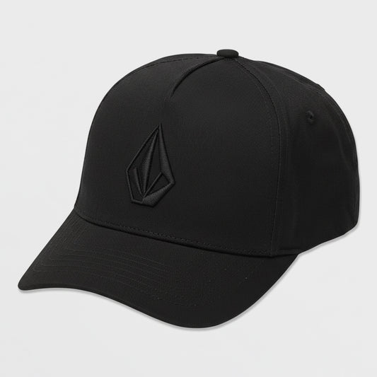 GORRA VOLCOM EMBOSSED STONE FULL BLACK
