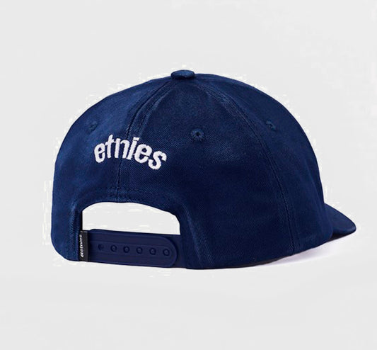 Gorra Etnies Corp Snapback Azul Marino Heather Unisex