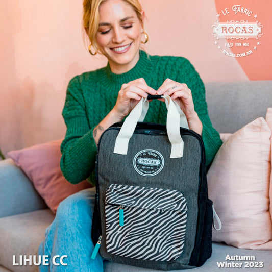 MOCHILA ROCAS LIHUE CEBRA