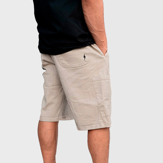 BERMUDA JOGGERS CARGO BEIGE