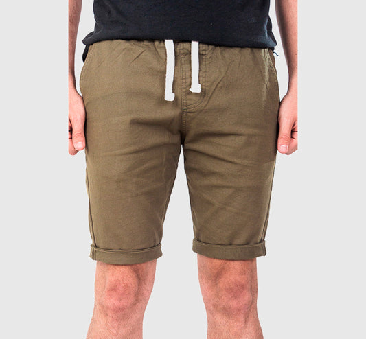 BERMUDA JOGGERS CHINO GREEN