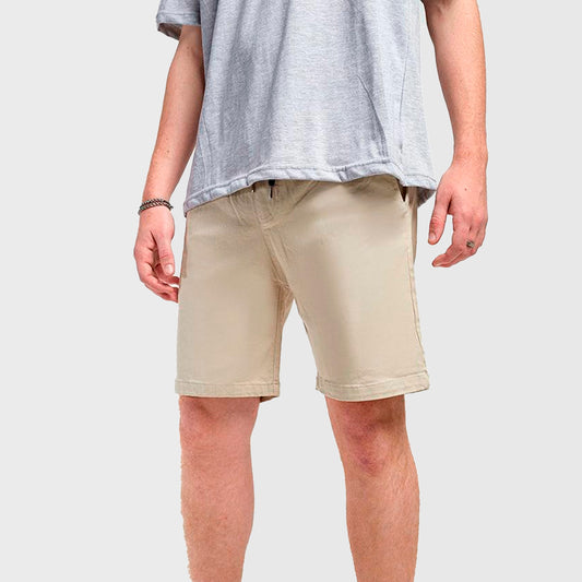 BERMUDA JOGGERS CHINO BEIGE