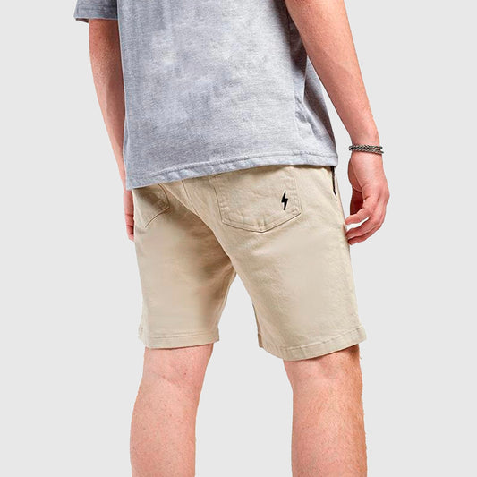 BERMUDA JOGGERS CHINO BEIGE