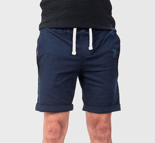 BERMUDA JOGGERS CHINO BLUE