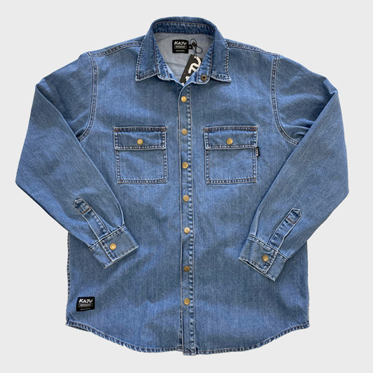 CAMISACO DE JEAN KAJU KERGUELEN BLUE