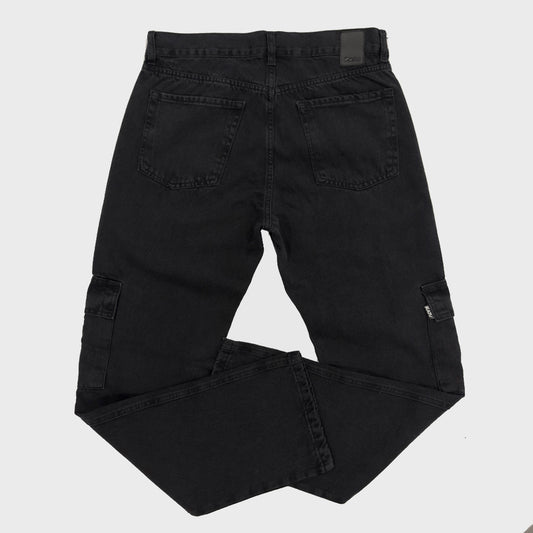 JEAN KAJU CARGO LIGHT BLACK