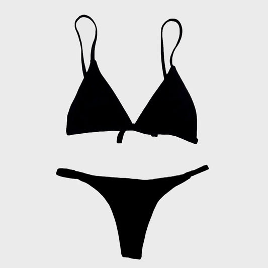 BIKINI KAJU BOJURU BLACK - Cross the line