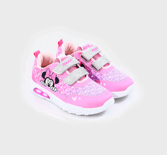 Footy Zapatillas Pop Minnie Sublimadas Niño con Luz Urbano