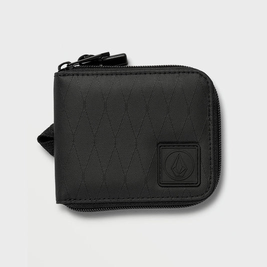 BILLETERA VOLCOM ZIP VENTURE BLACK
