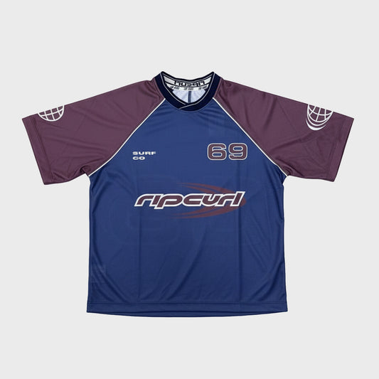 REMERA RIP CURL OVER RANGLAN BLUE