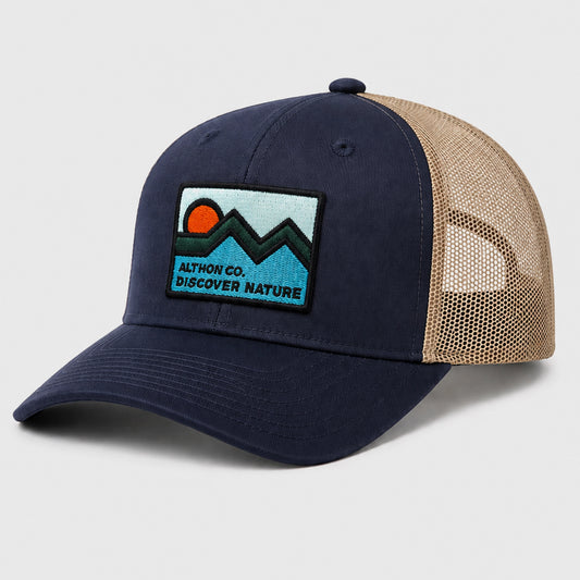 Gorra Althon Geomountain Navy