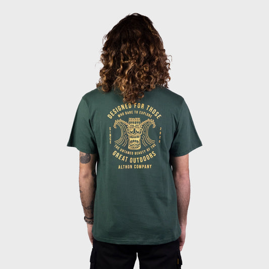 REMERA ALTHON TIKI CLASSIC TEE GRN