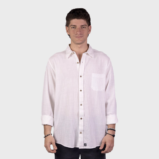 CAMISA ALTHON ML BRISK WHITE LS