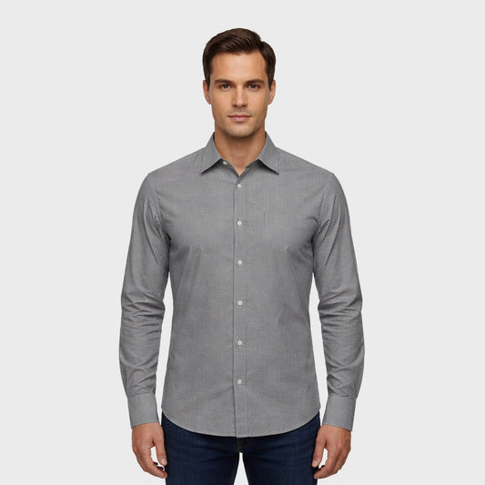 CAMISA FOLD AFTER OFFICE GREY
