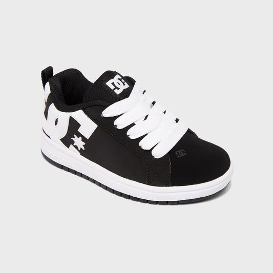 DC Zapatillas Court Graffik Niño Negro/Blanco Urbano/Skate
