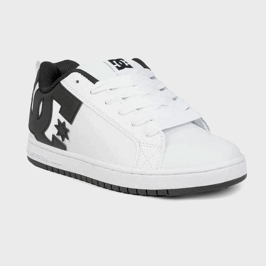 DC Zapatillas Court Graffik (WLK) Hombre Blanco/Negro Urbano/Skate