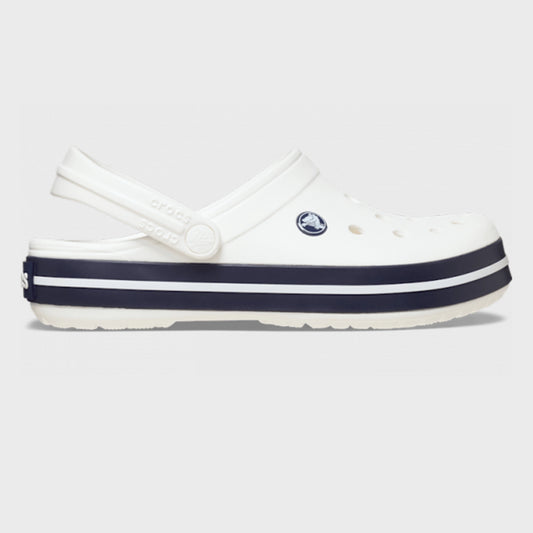 CROCBAND WHITE WHITE NAVY