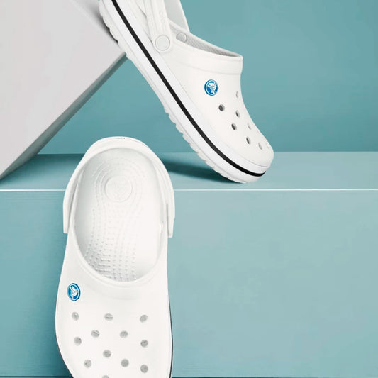 Zuecos Crocs Crocband blanco/negro white unisex