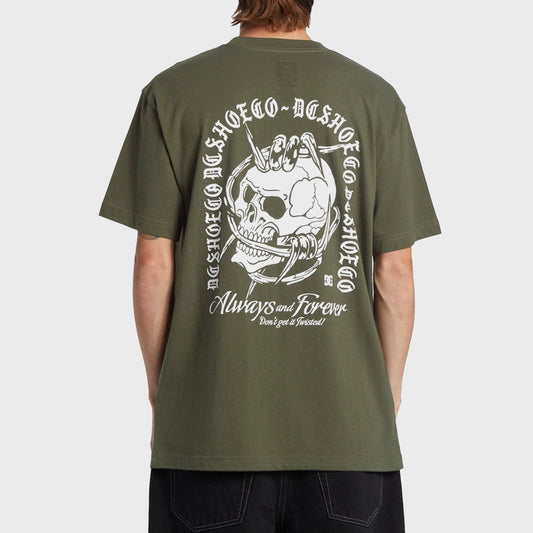 REMERA DC TWISTED (VES) GREEN