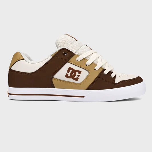 DC Zapatillas Pure Hombre Crema/Marrón Urbano/Skate