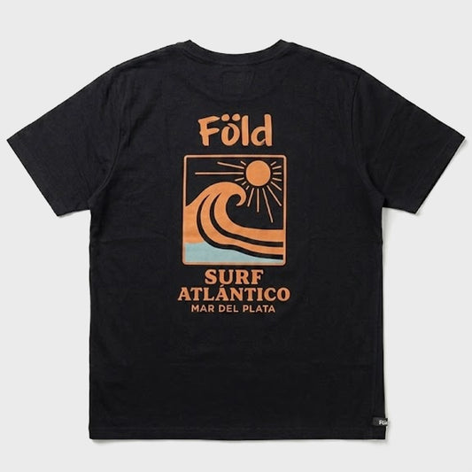 Remera Fold Mdq Negro