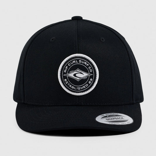 Gorra Rip Curl Stapler negro unisex