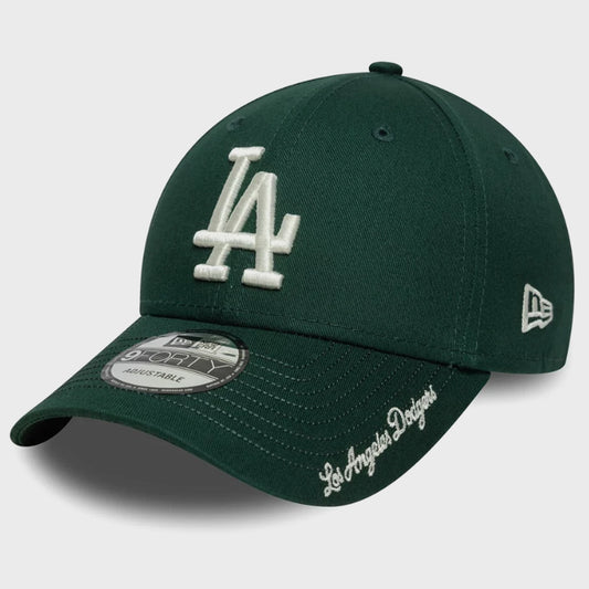 GORRA NEW ERA LOS ANGELES DODGERS VISOR SCRIPT GREEN