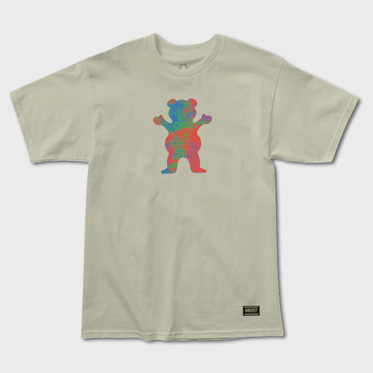 REMERA GRIZZLY EARTH STRONG CREAM