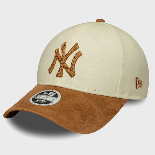 GORRA NEW ERA NEW YORK WMNS BEIGE