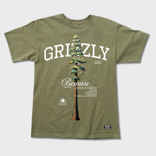 REMERA GRIZZLY TALLEST PINE GREEN