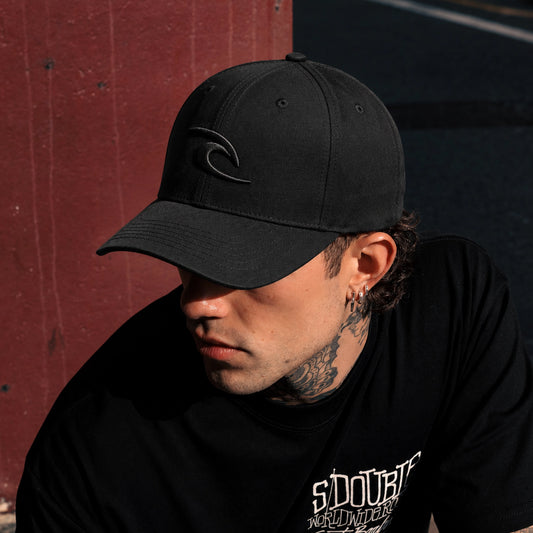 Gorra Rip Curl Tepan Flexfit Negro Unisex