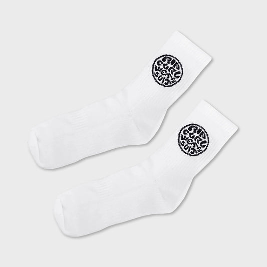 MEDIAS RIP CURL 1/4 CREW TOWEL WETTIE X2