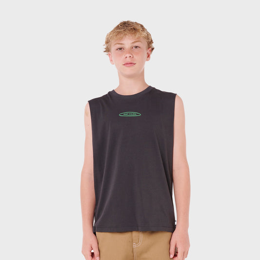 MUSCULOSA RIP CURL PRINT BLACK
