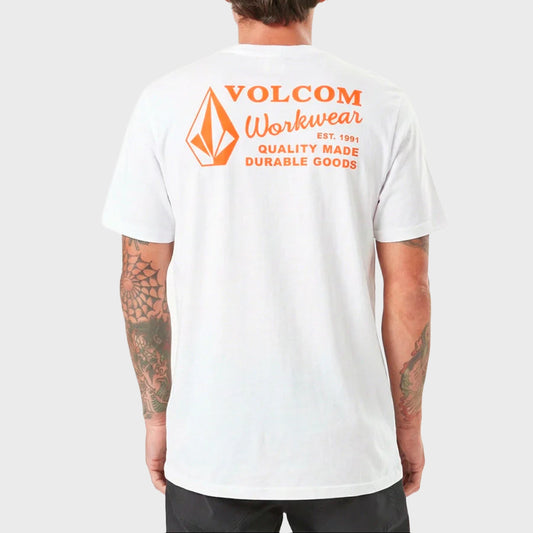 REMERA VOLCOM RELAX WORK WHITE