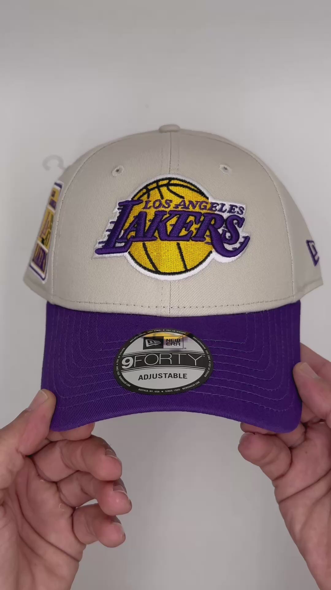 GORRA NEW ERA LOS ANGELES LAKERS NBA BLANCO VIOLET
