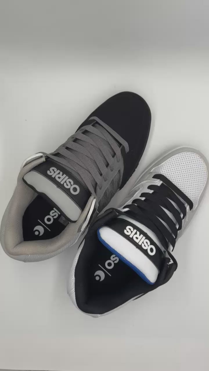 ZAPATILLAS OSIRIS PIXEL BLACK GREY