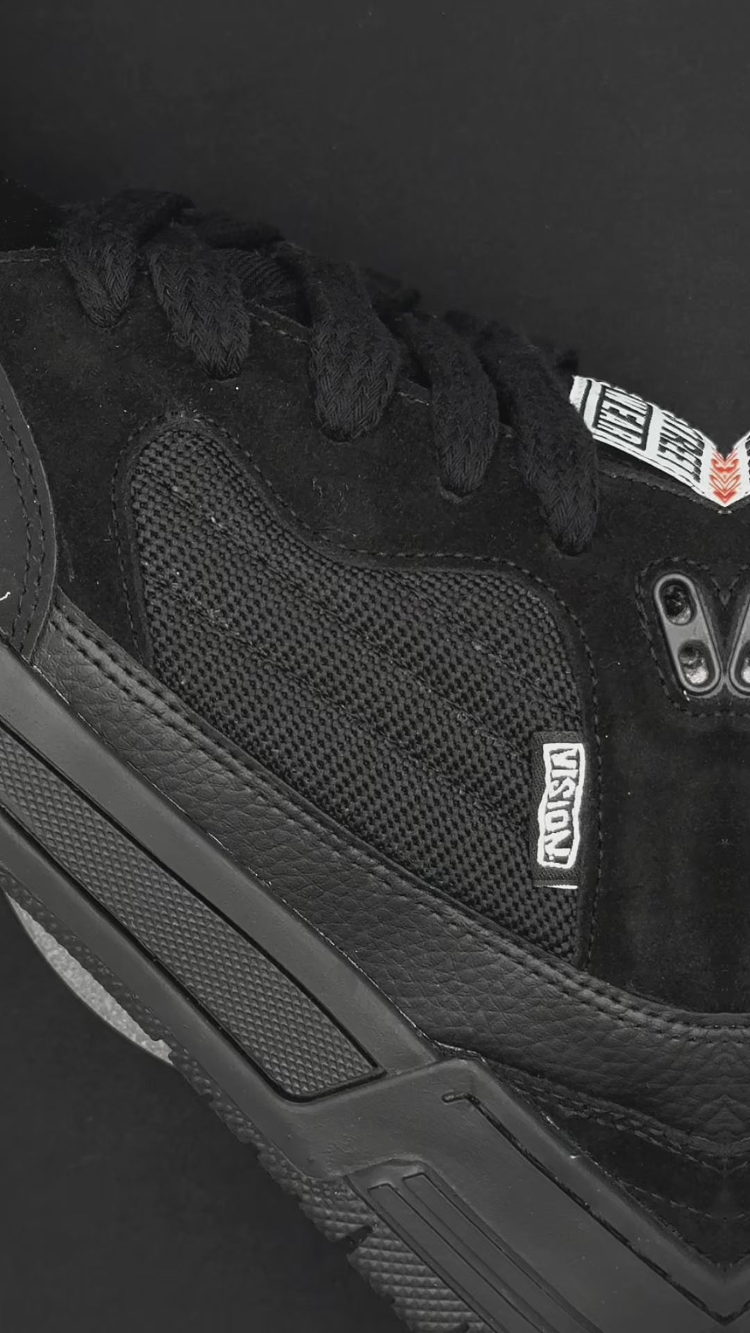 ZAPATILLAS VISION SAAVY TOTAL BLACK