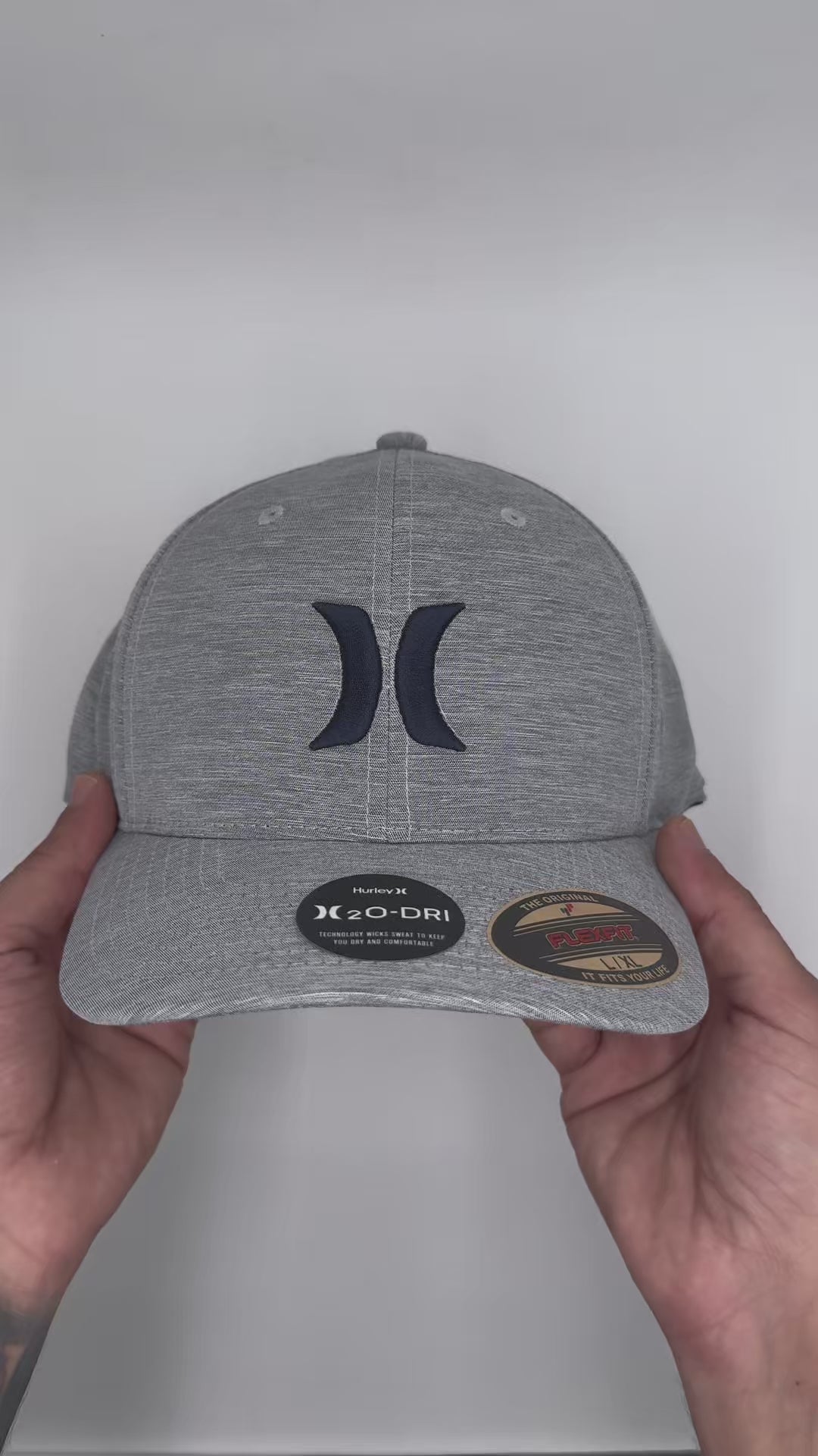 GORRA HURLEY H20 DRI ONE & ONLY GREY