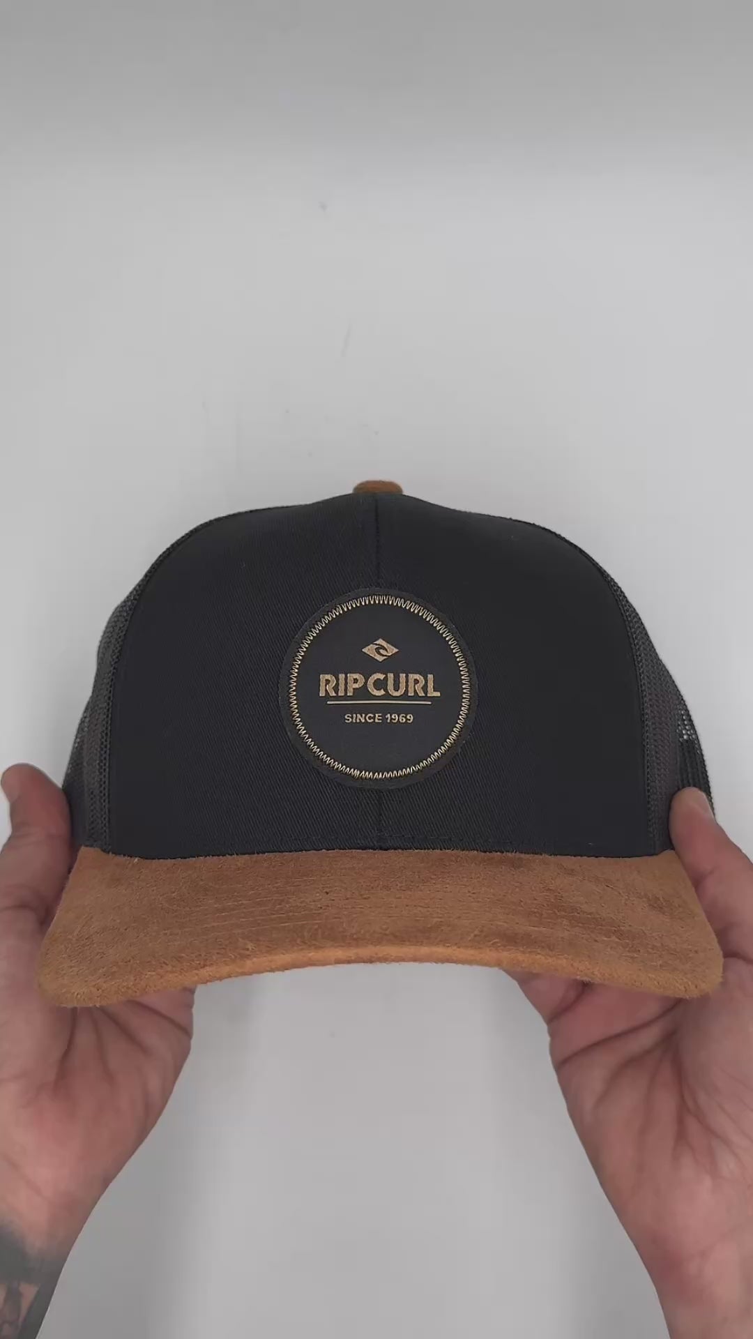GORRA RIP CURL ROUTINE BLACK BROWN