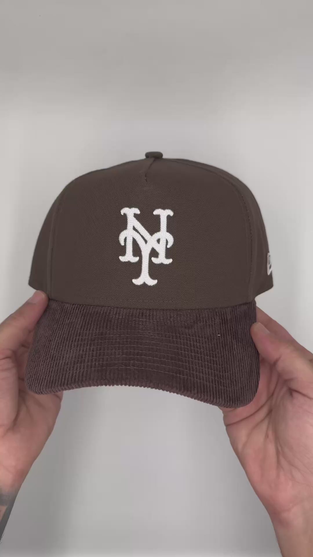 GORRA NEW ERA NEW YORK METS DARK BROWN
