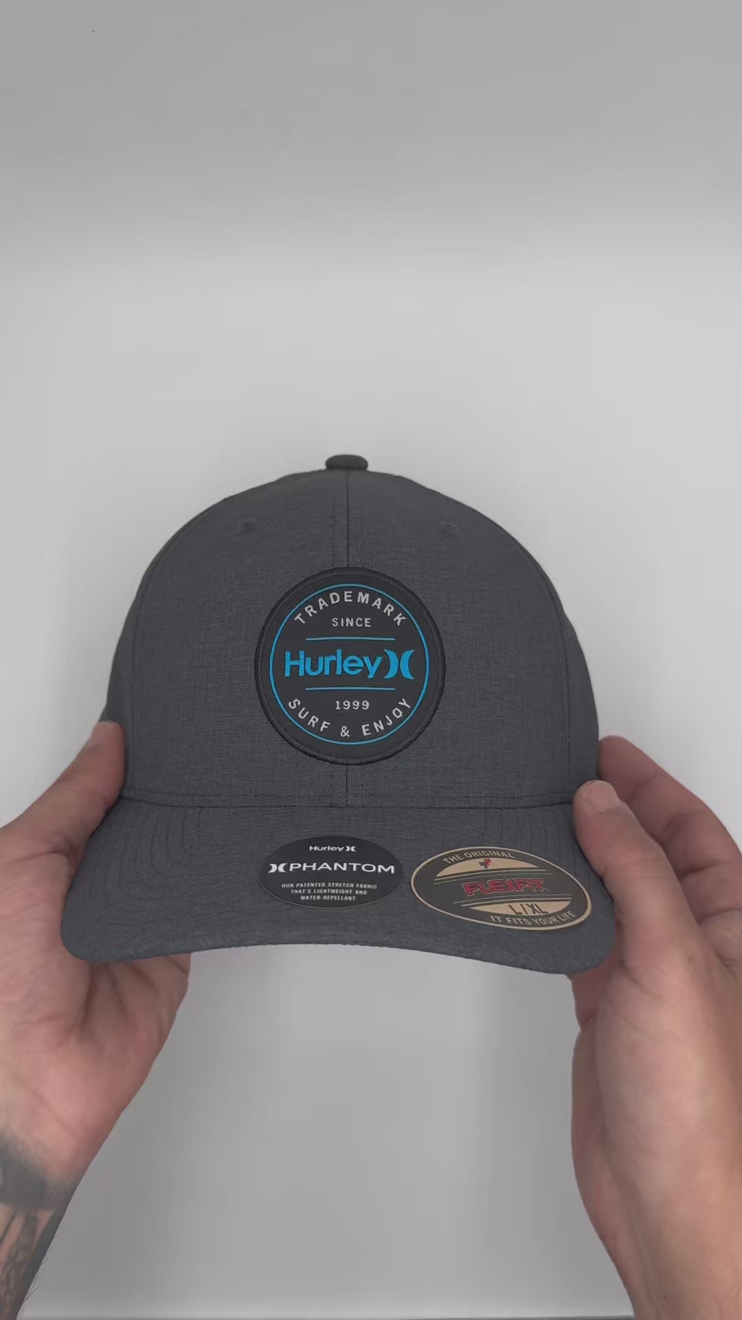 GORRA HURLEY PHANTOM SHORES DARK GREY