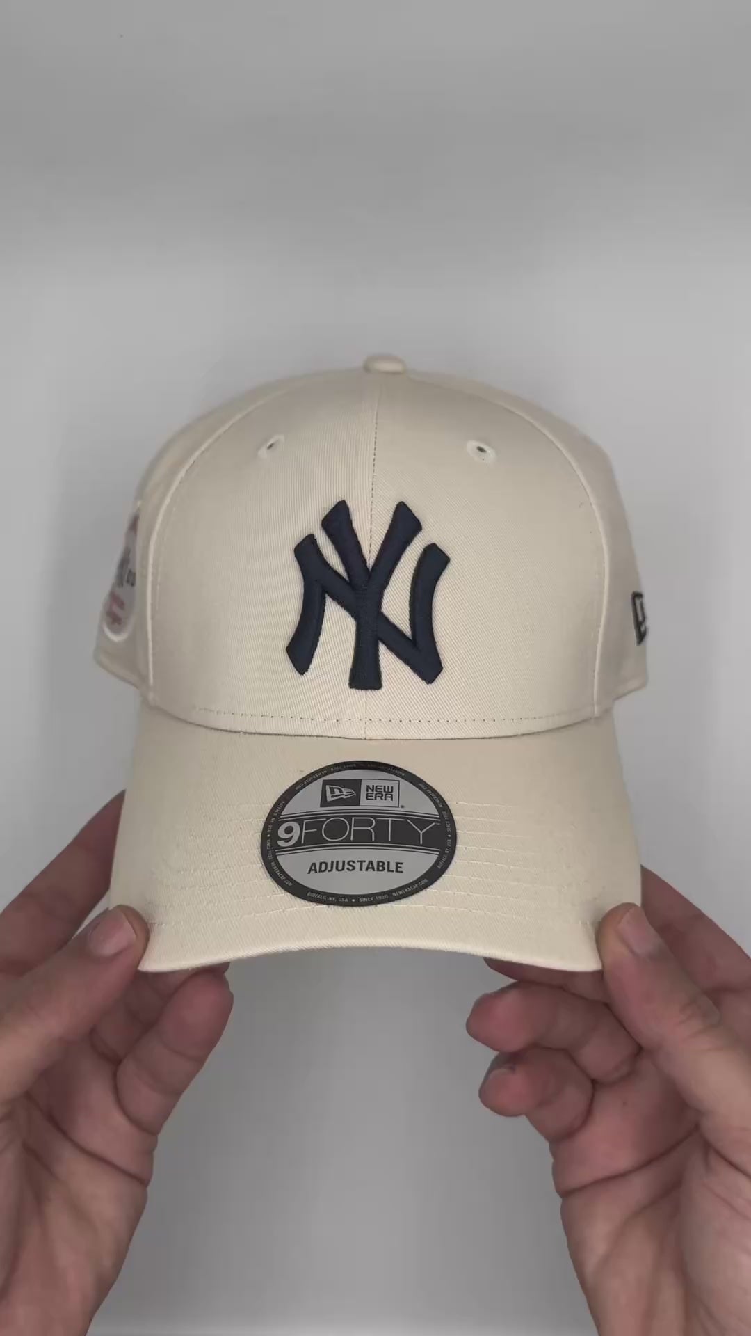GORRA NEW ERA NEW YORK YANKEES SIDE PATCH BEIGE