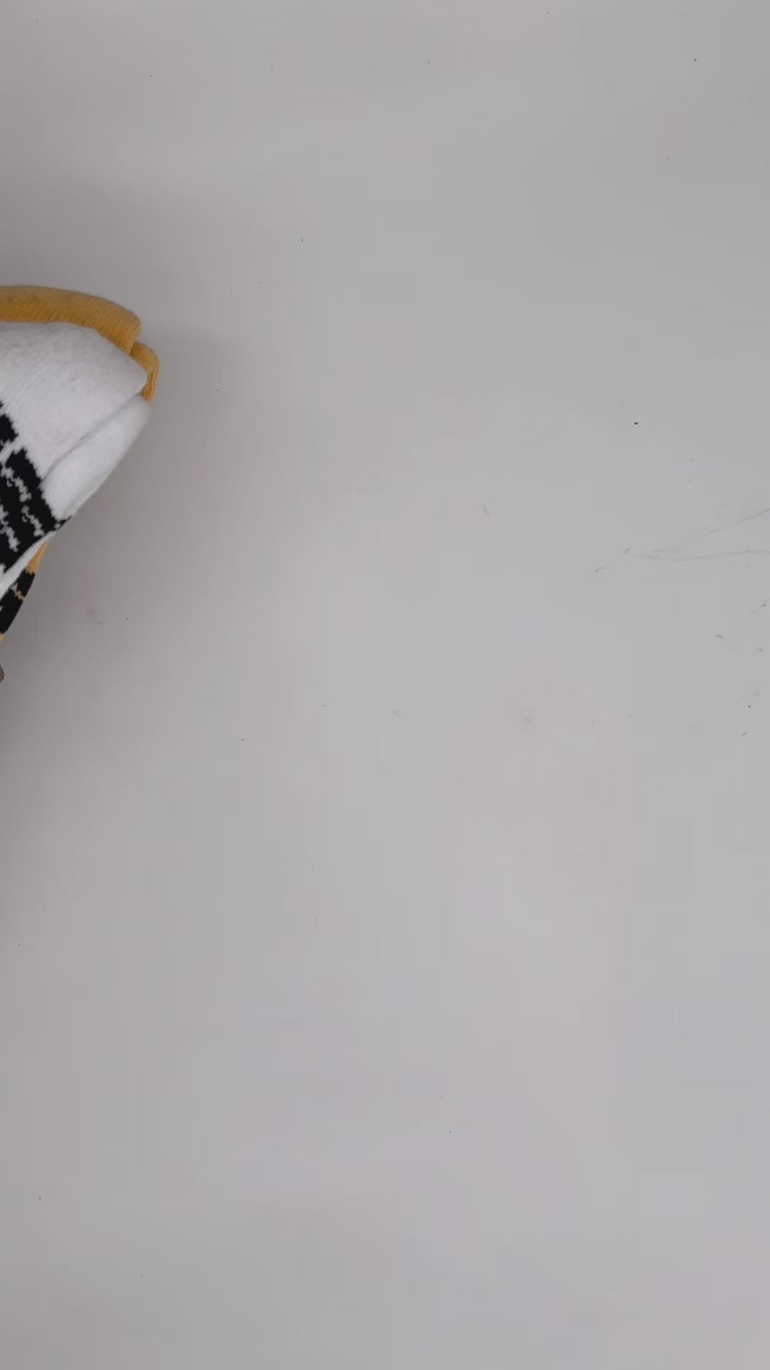 MEDIAS THRASHER LONG A X2 WHITE YELLOW