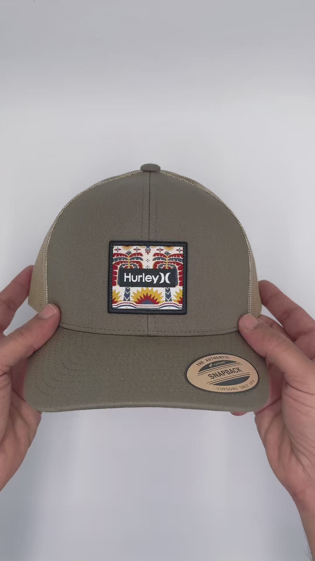 GORRA HURLEY SEACLIFF TRUCKER GREEN