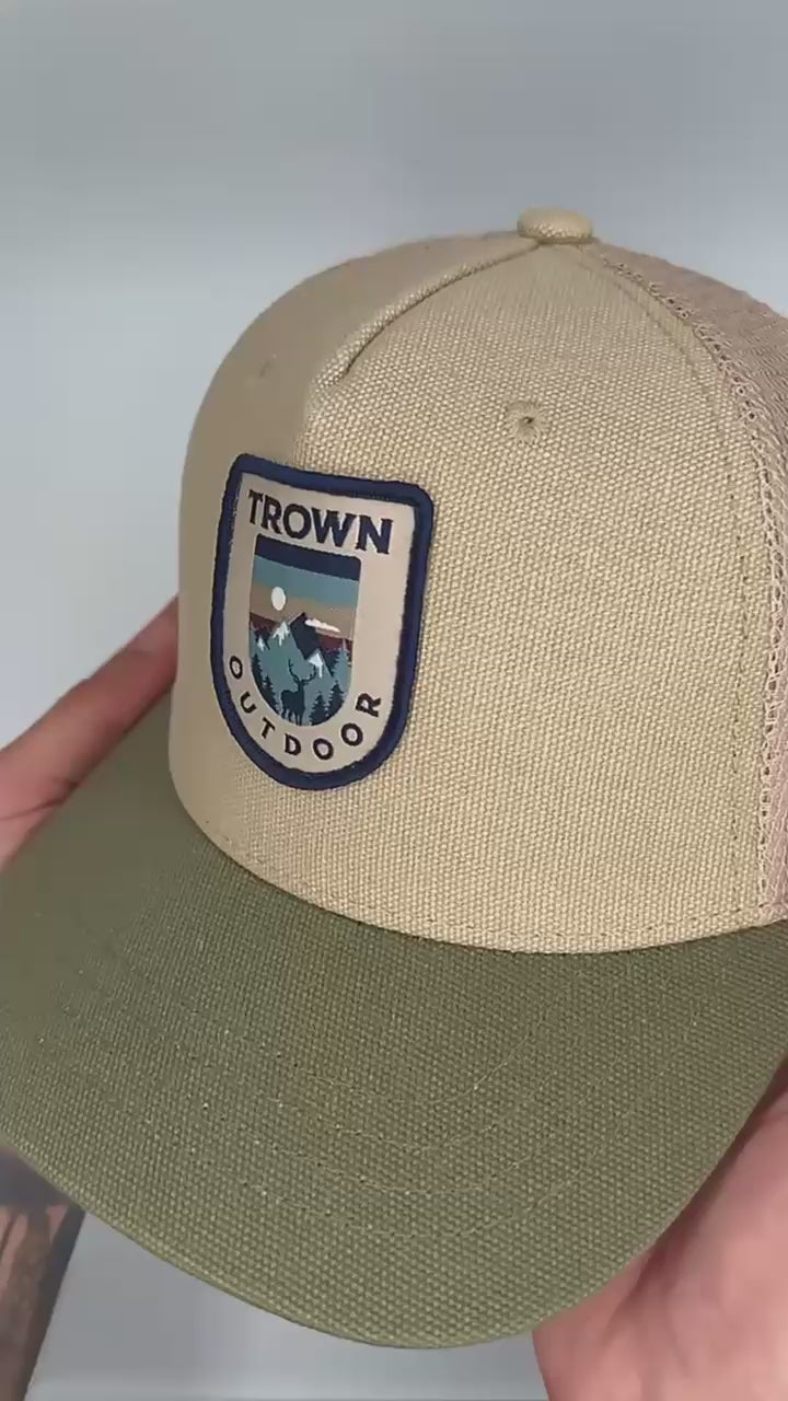 GORRA TROWN NIGHT DEER GREEN