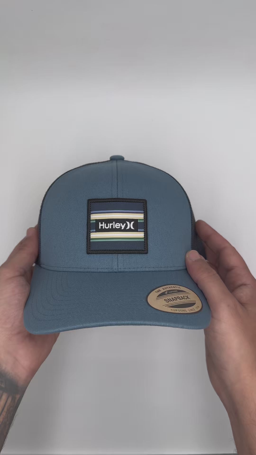 GORRA HURLEY SEACLIFF TRUCKER BLUE